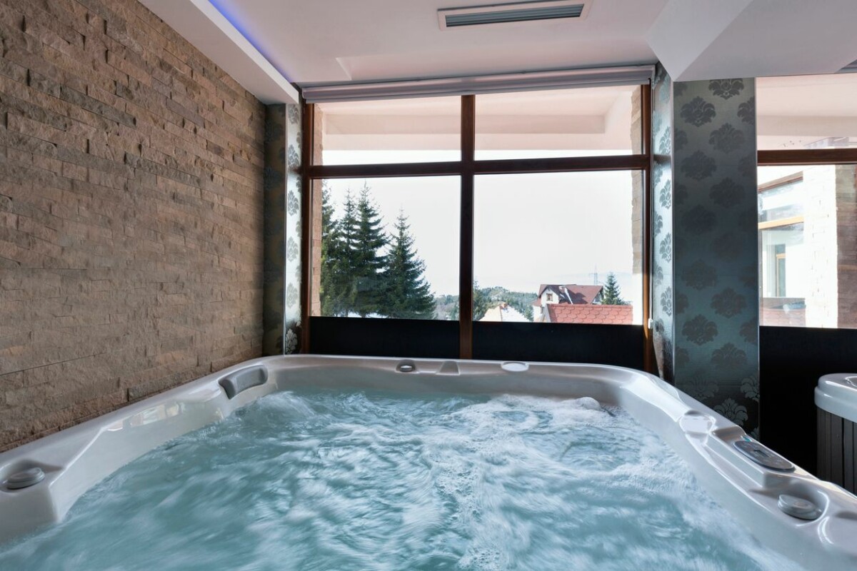 indoor hot tub stay healthy
