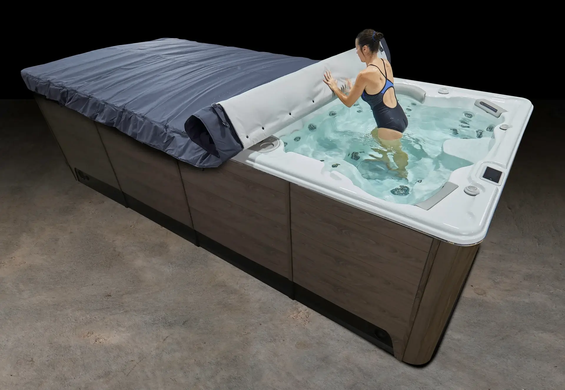 Video Gallery - Aj Spa And Hot Tubs Hydropool Rollaway Cover