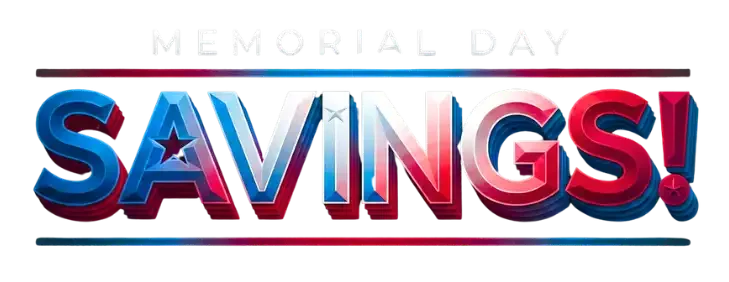 Memorial Day Logo - Aj Spa And Hot Tubs